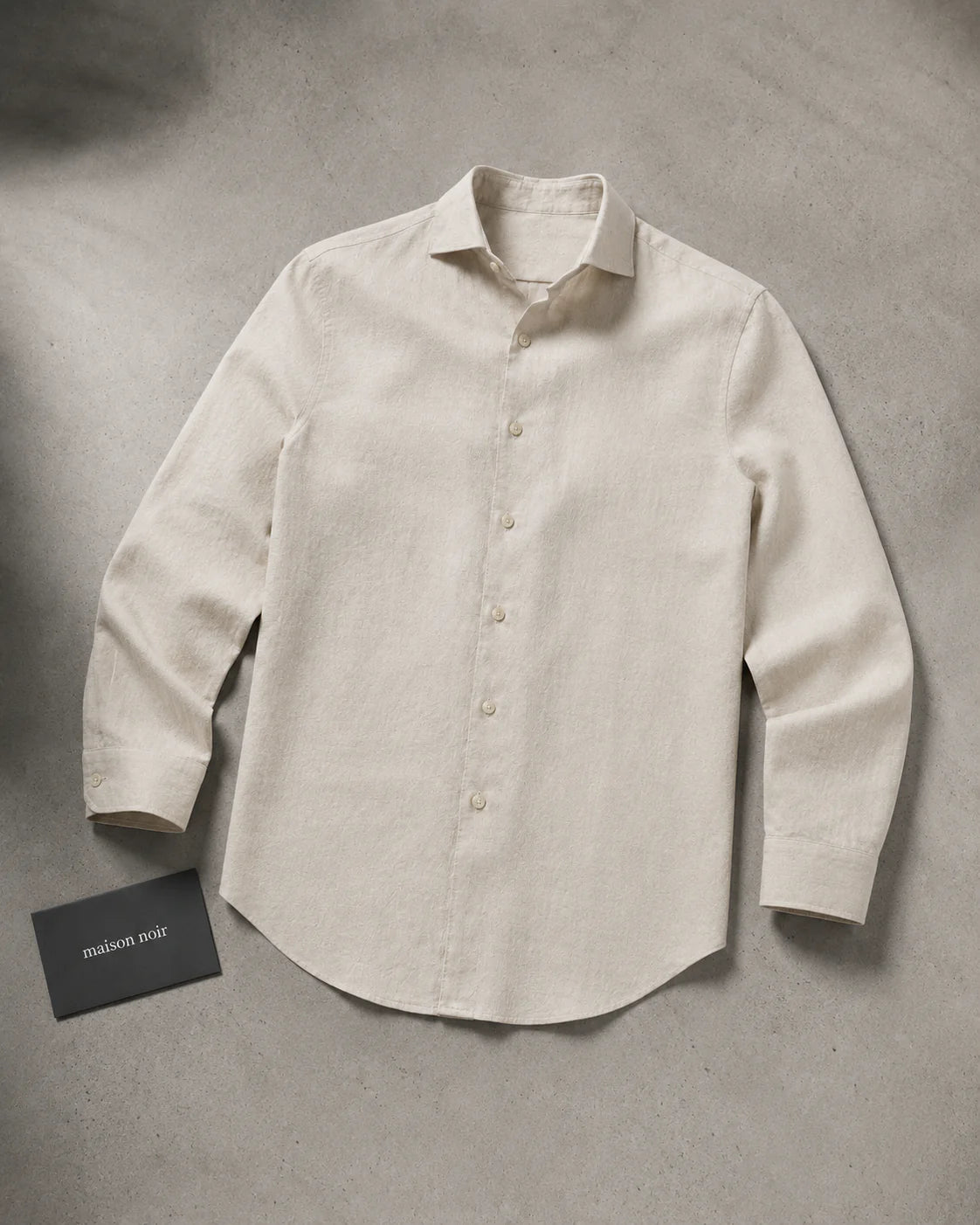 Maison Noir Atelier Linen-Blend Shirt