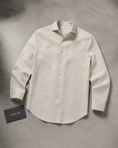 Maison Noir Atelier Linen-Blend Shirt