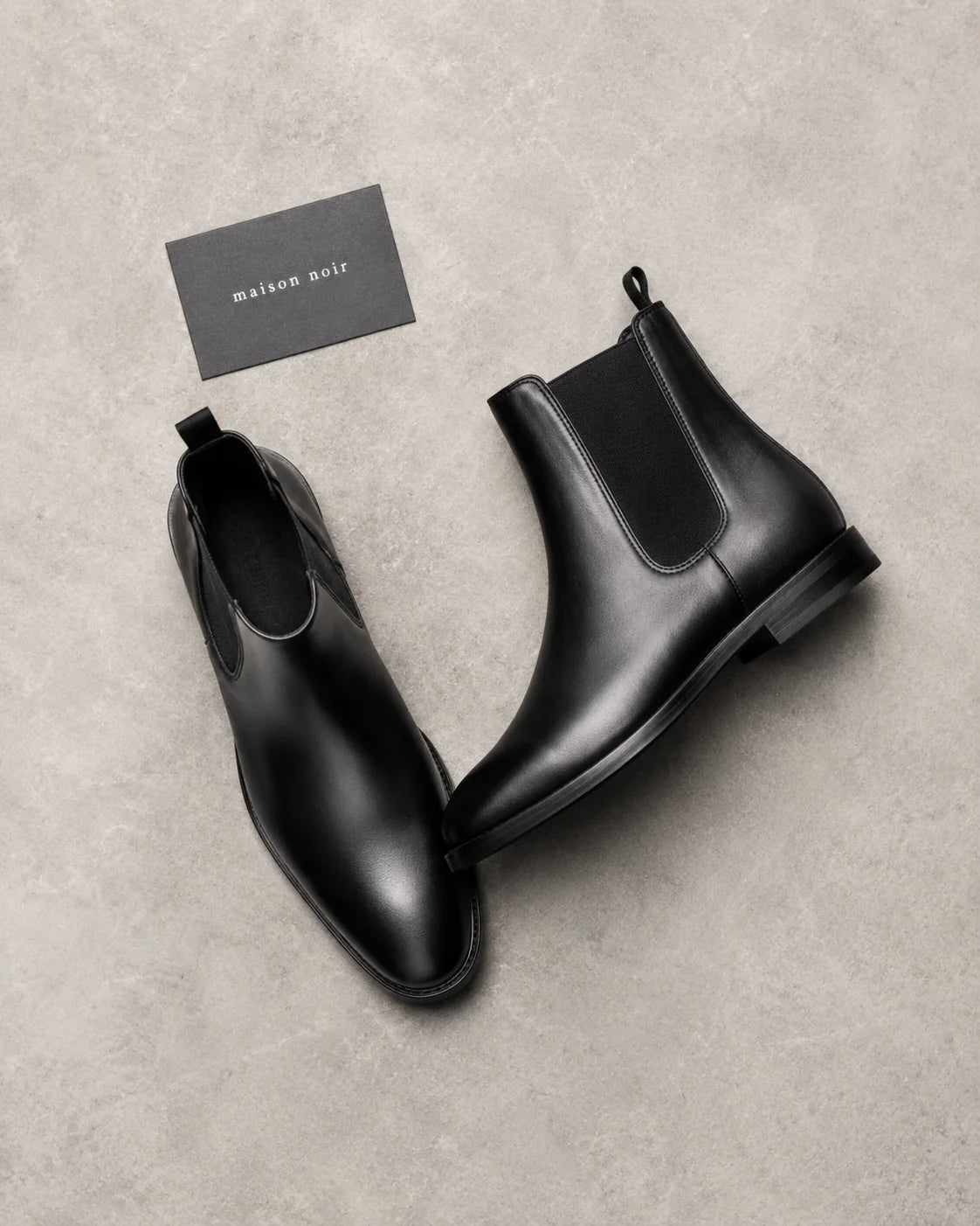 Maison Noir Leather Chelsea Boot