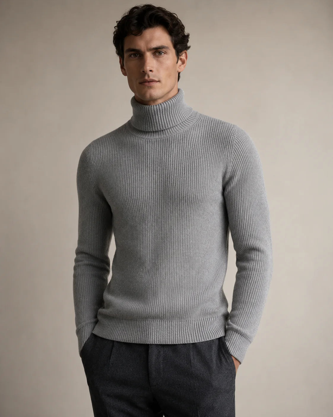 Maison Noir Eclipse Wool Turtleneck